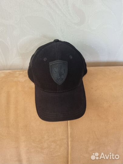 Бейсболка puma ferrari black, оригинал