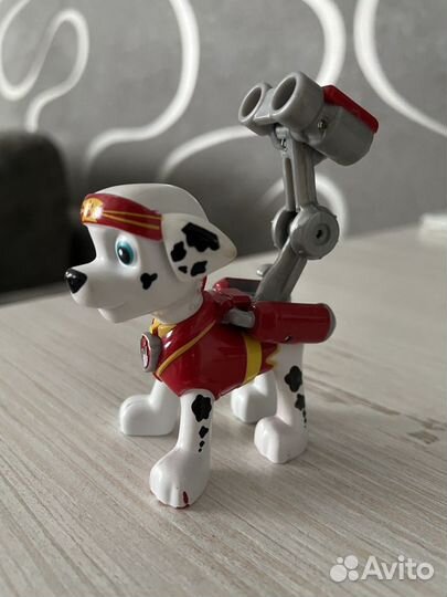 Вертолёт Helly Robokar и Маршал(щенячий патруль)