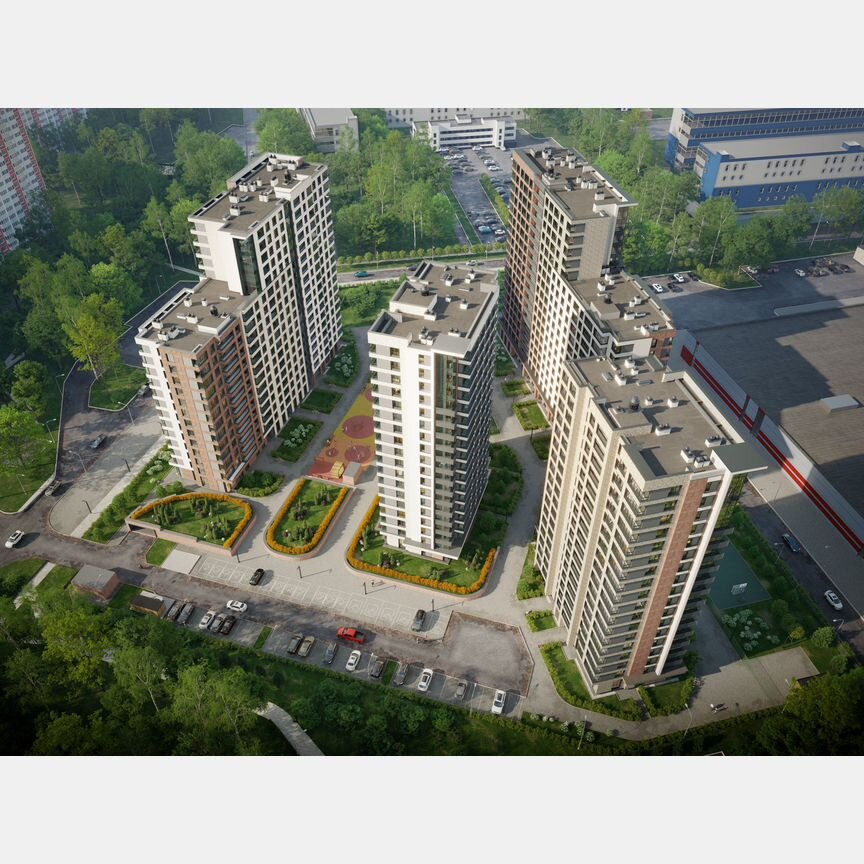 1-к. квартира, 37 м², 9/18 эт.