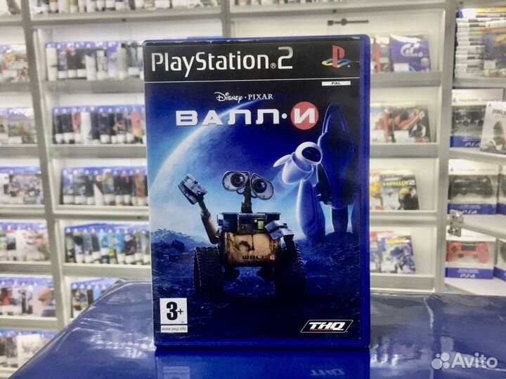 Диск для ps2 Disney Pixar валли