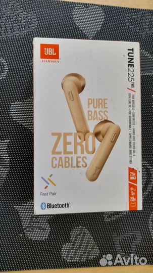 Беспроводные наушники jbl tune 225 tws
