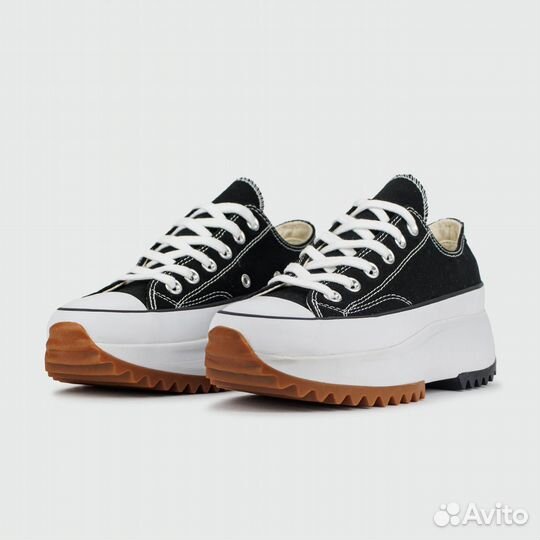 Converse Run Star Low Black White Wmns