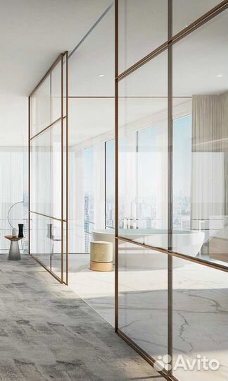 Межкомнатные стеклянные перегородки