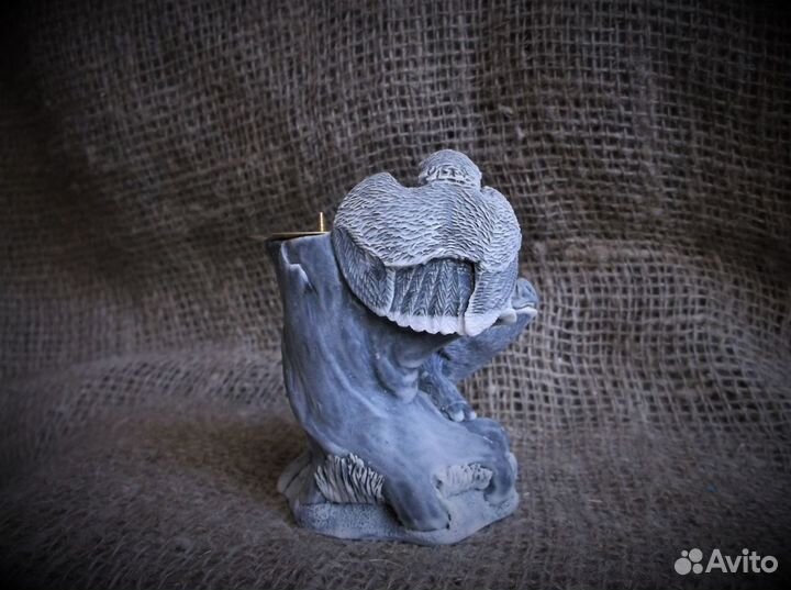 Подсвечник подарок охотнику статуэтка