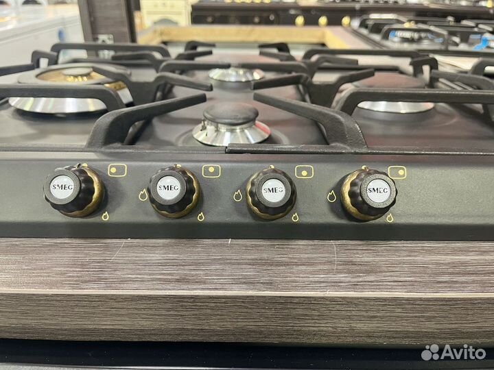 Газовая варочная панель smeg SR764AO