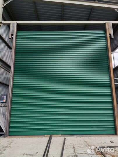 Ворота гаражные металлические