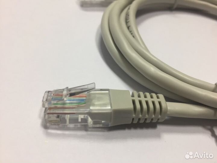 Патч-корды UTP, кат. 5е, RJ-45, 1,5м., медь