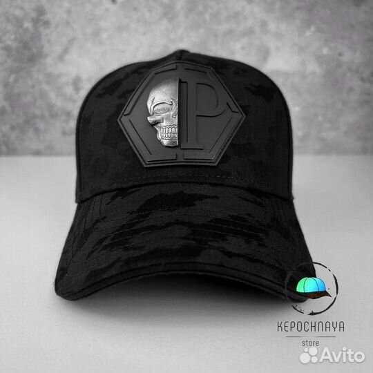 Бейсболка Philip plein Череп Унисекс