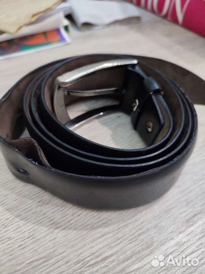 Мужской кожаный ремень