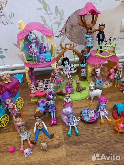 Набор Лесной замок Панда парк и другие куклы