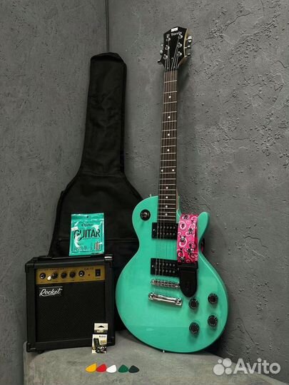 Электро гитара les paul 8в1 набор