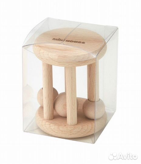 Погремушки деревянные Miki House