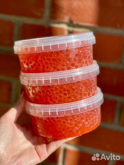 Икра красная кижуч