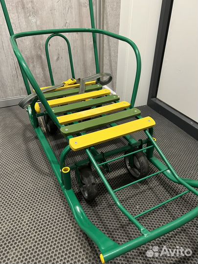 Санки на колесах