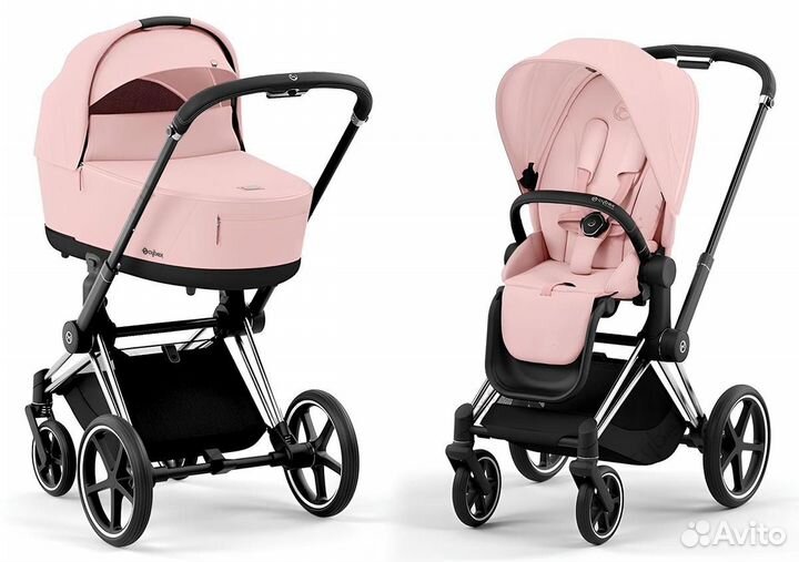 Cybex Priam 4 Peach Pink 3в1