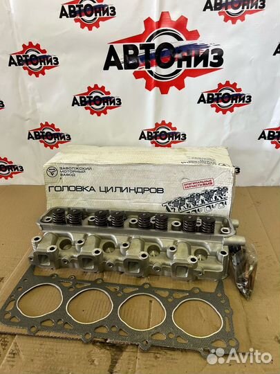 Головка блока цилиндров (гбц) 405, 406 газ 3302