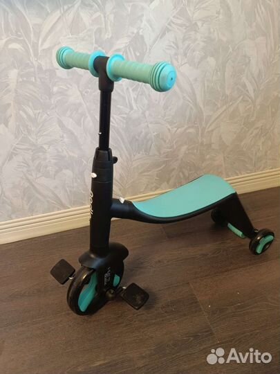 Самокат беговел велосипед 3в1