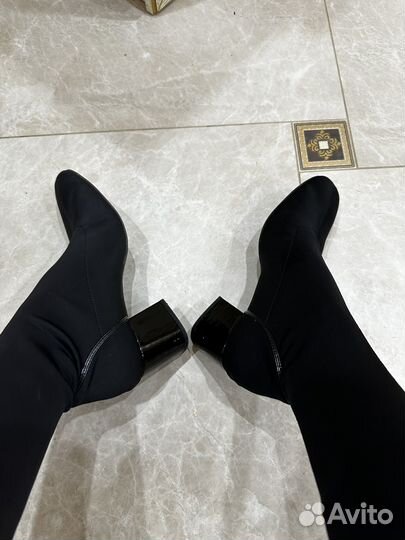 Сапоги чулки zara 40
