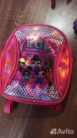 Куклы LoL в специальном рюкзачке