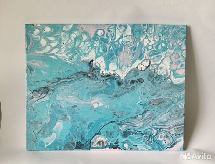 Картина акрилом на холсте