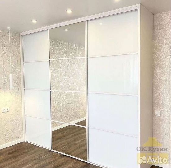 Шкаф купе белый