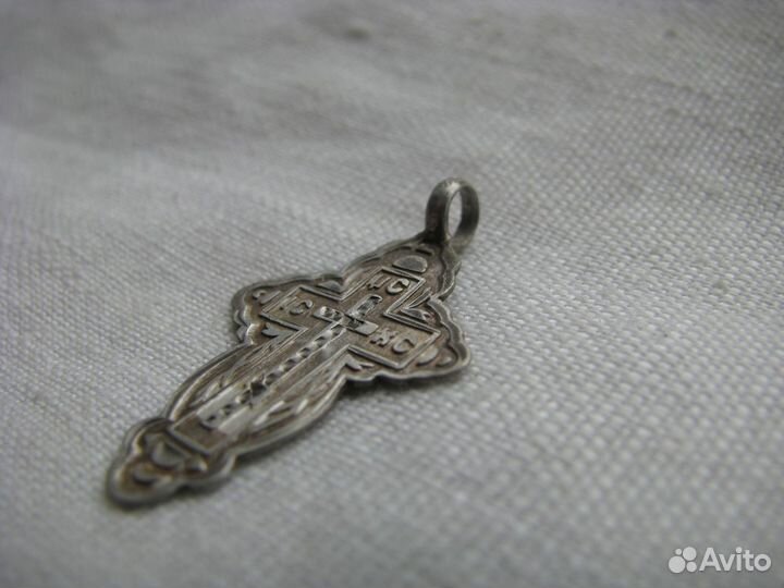 Серебряный крестик 84 пробы