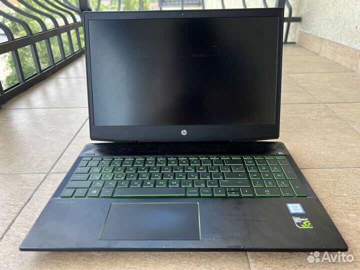 Игровой ноутбук hp pavilion gaming 15(cx0121ur)