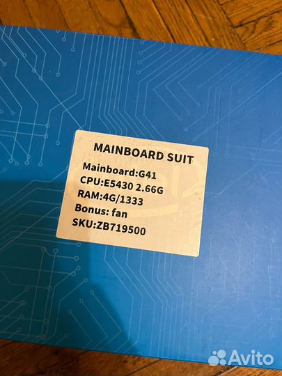 Материнская плата G41