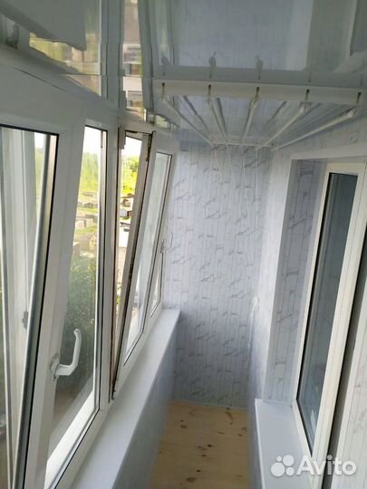 Отделка и остекление балконов в рассрочку