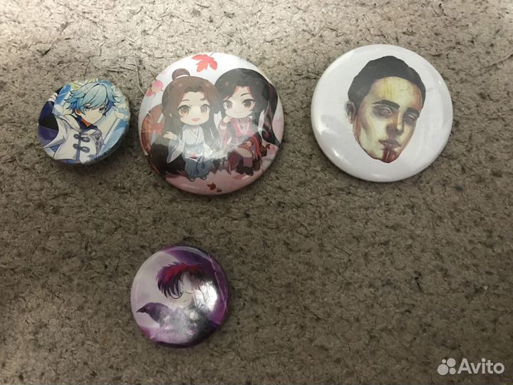 Значки аниме, геншин, ранетки