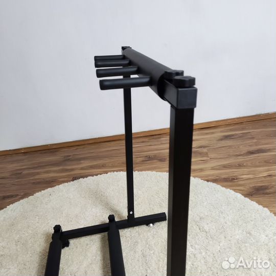 Стойка для гитары складная на 3 гитары