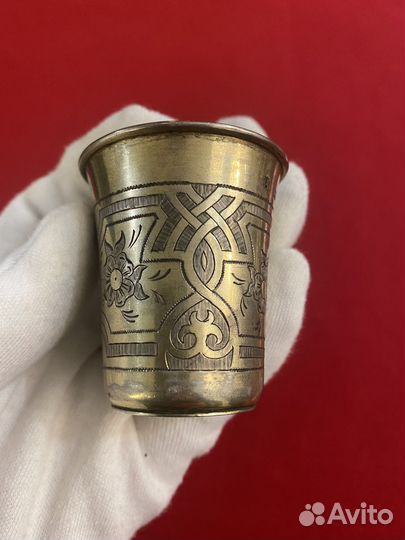 Царская серебряная стопка, 84 пробы