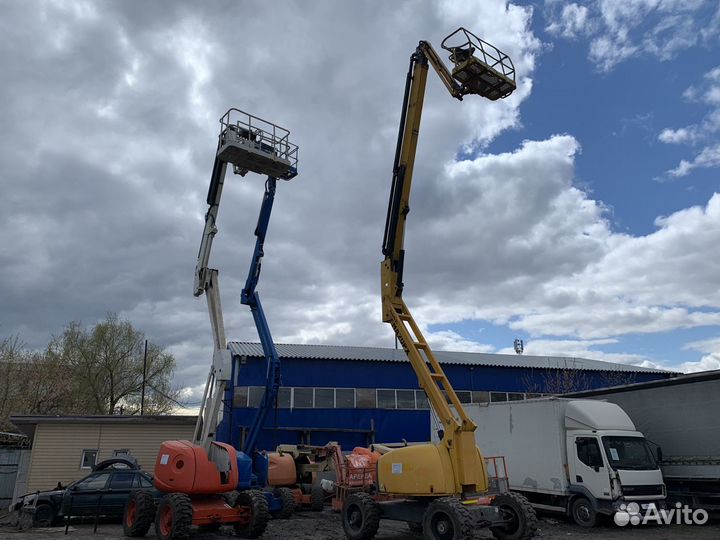 Аренда коленчатых подъёмников 14-41 метра с ндс
