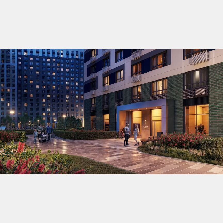 3-к. квартира, 76,6 м², 11/23 эт.