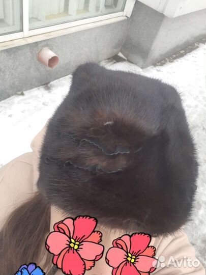 Шапка норковая модель 