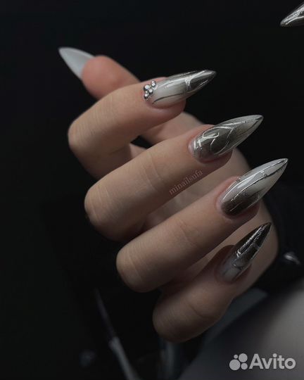Наращивание ногтей, маникюр. фиксированная цена