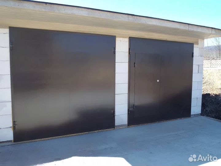 Секционные противопожарные ворота