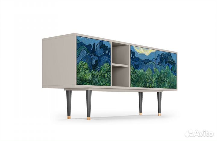 Тв-тумба T5 - Сатин - The Oil Trees