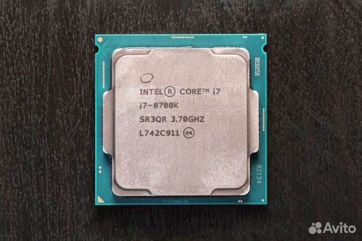 Процессор intel core i7 8700k