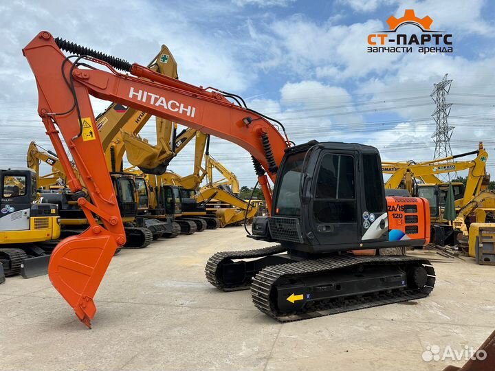 Гусеничный экскаватор Hitachi ZX120, 2022