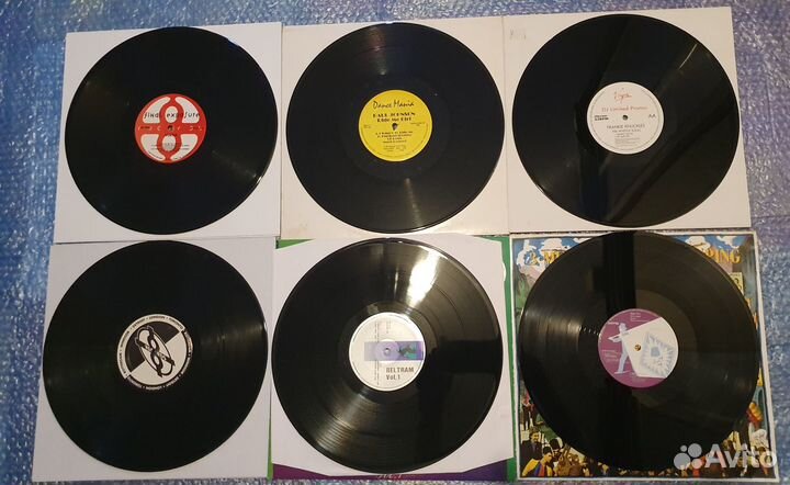 Виниловые пластинки одним лотом