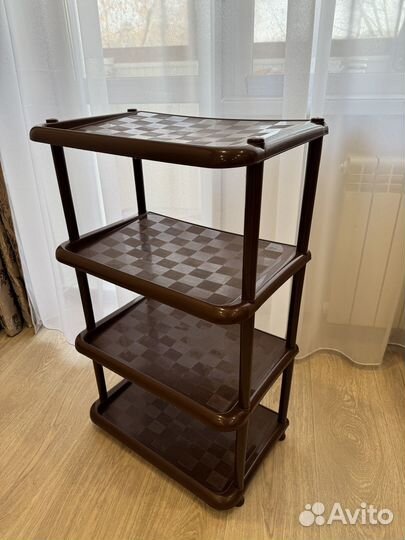 Этажерка для обуви пластиковая б/у