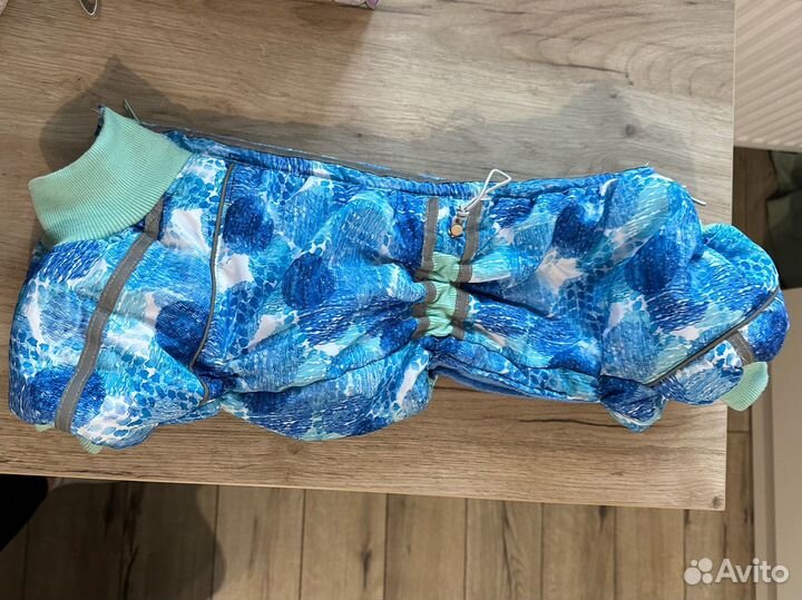 Комбинезон для таксы теплый (зима)