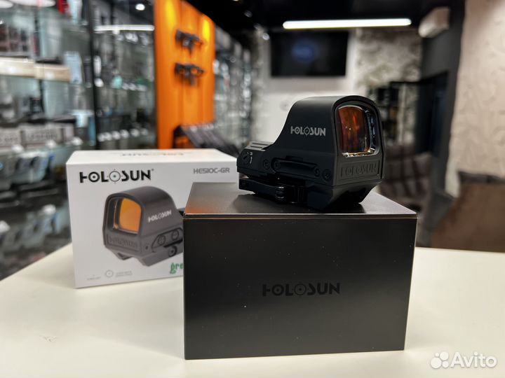 Коллиматорный прицел Holosun HE510C-GR