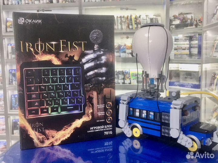 Игровая клавиатура для ps4/Xbox Iron Fist