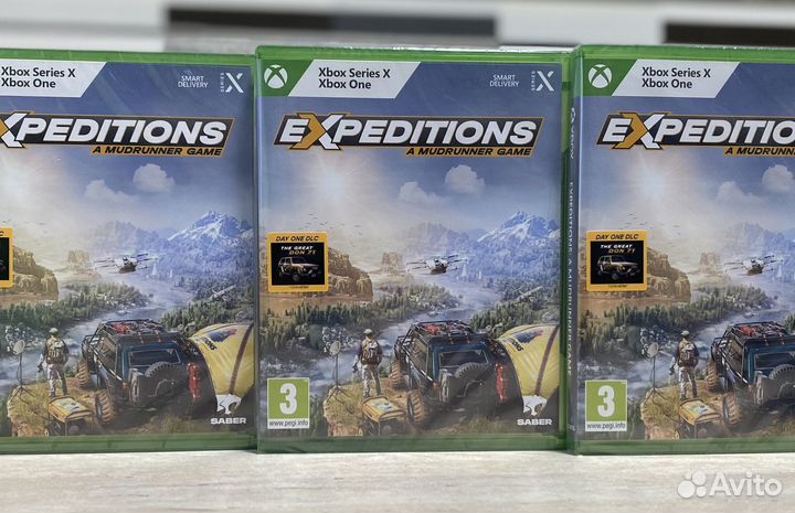 Диск Expeditions A Mudrunner Game Xbox One/Series