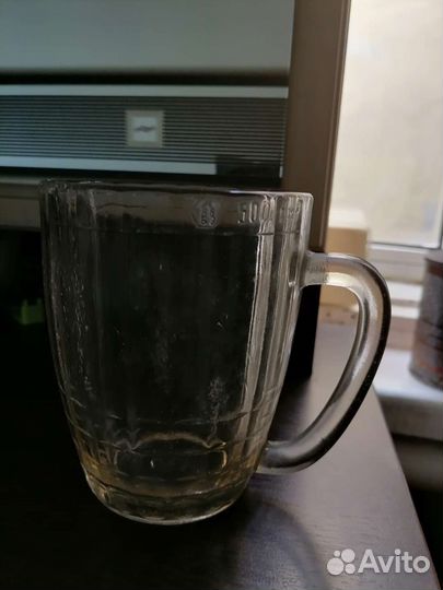 Кружка пивная 0.5л СССР стекло