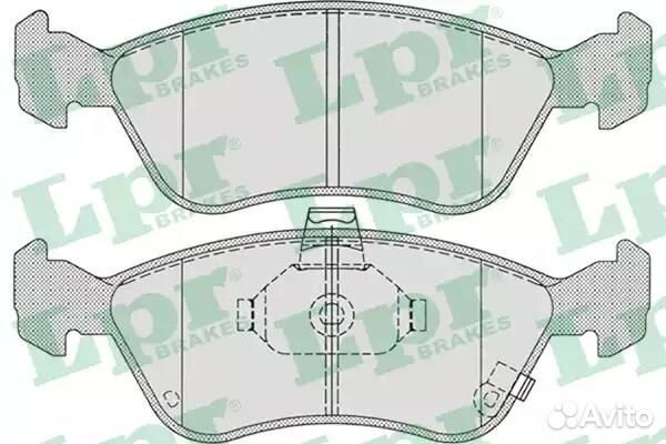 Колодки тормозные дисковые
