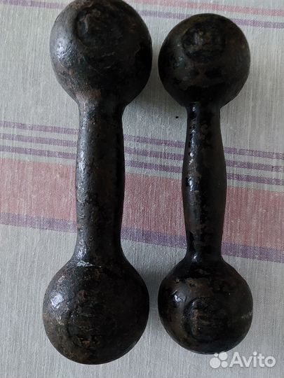 Гантели 2 кг и 1,5 кг СССР