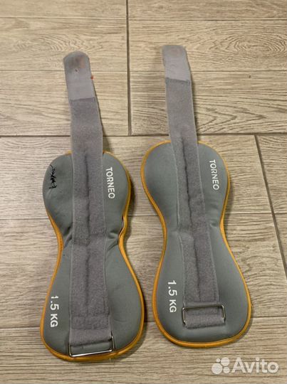 Утяжелители torneo 1,5 кг